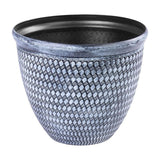 Květináč STREND PRO Marble modrý 37x30cm