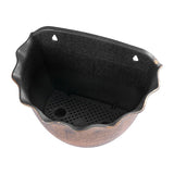 Květináč závěsný STREND PRO Wave 26x18cm zlatý - metalický efekt