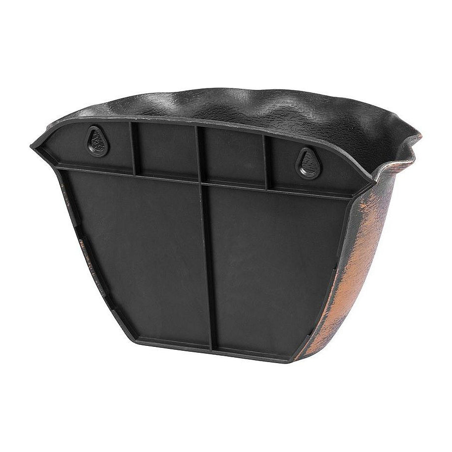 Květináč závěsný STREND PRO Wave 26x18cm zlatý - metalický efekt