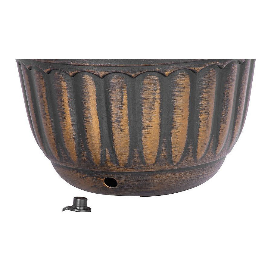 Květináč závěsný STREND PRO 24,5x15cm zlatý