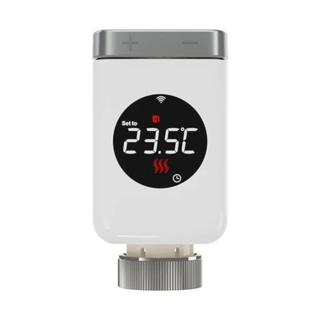 Smart termostatická hlavice MOES ZTRV-801 Tuya ZigBee
