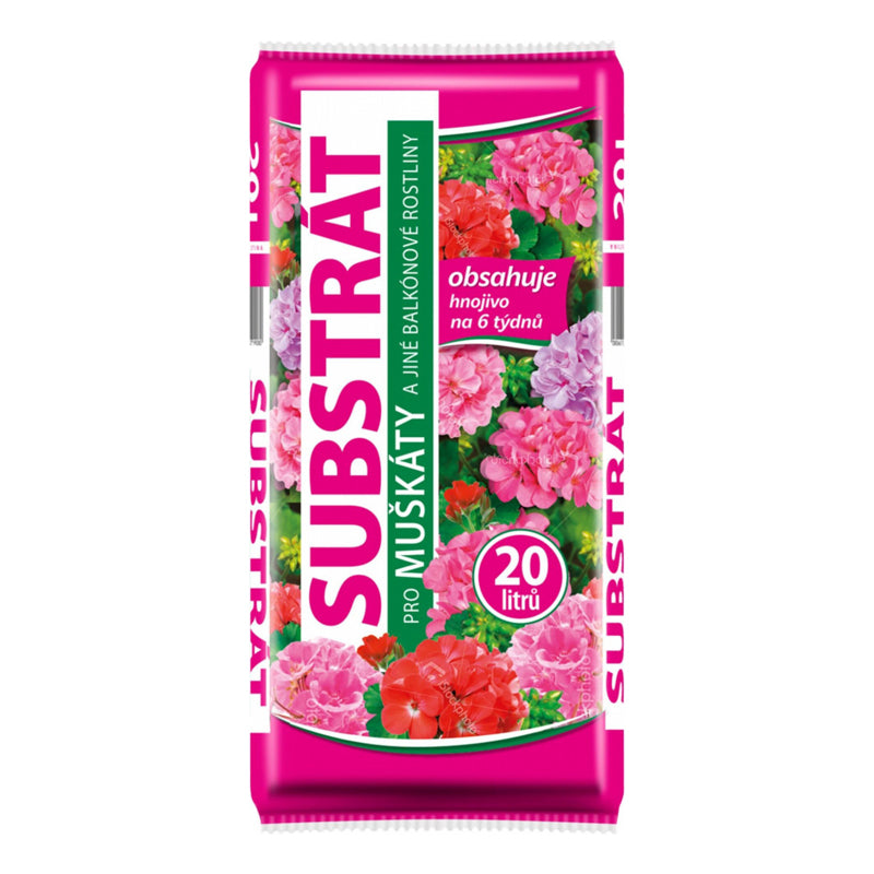 Substrát pro muškáty FORESTINA Standard 20l