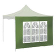 Bočnice pro párty stan CATTARA 13341 Window Waterproof 2x3m zelená