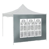 Bočnice pro párty stan CATTARA 13345 Window Waterproof 2x3m šedá