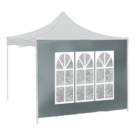 Bočnice pro párty stan CATTARA 13345 Window Waterproof 2x3m šedá