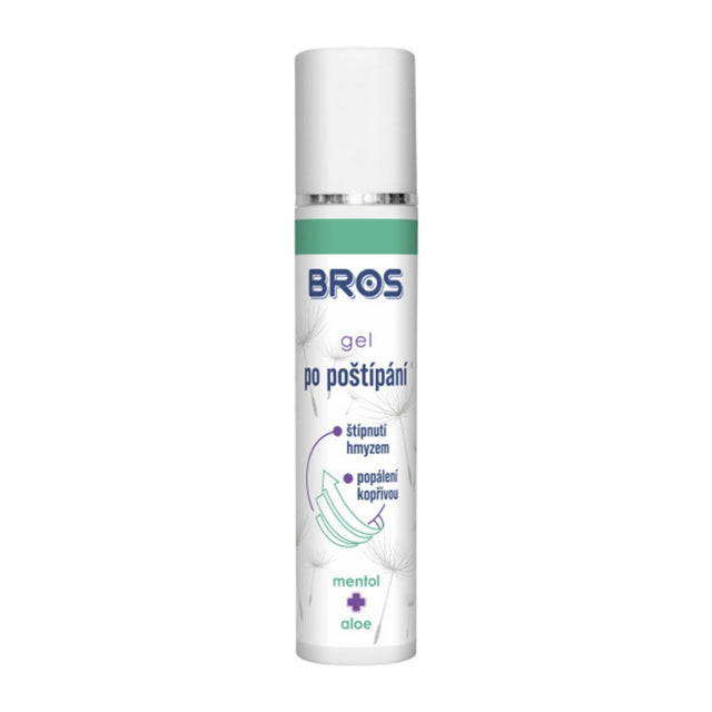 Gel po poštípání hmyzem BROS mentol+aloe 50ml