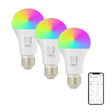 Smart LED žárovka E27 11W RGB+CCT IMMAX NEO 07743C ZigBee Tuya sada 3ks
