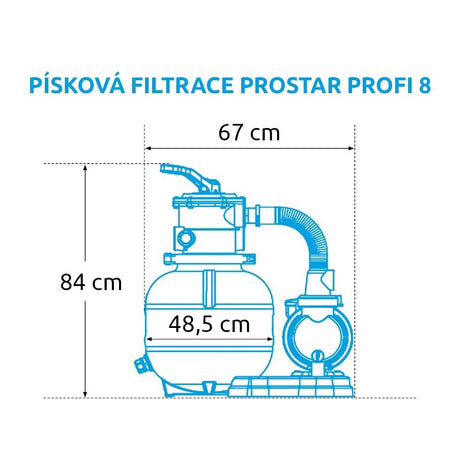 Filtrace písková MARIMEX ProStar Profi 8 638222