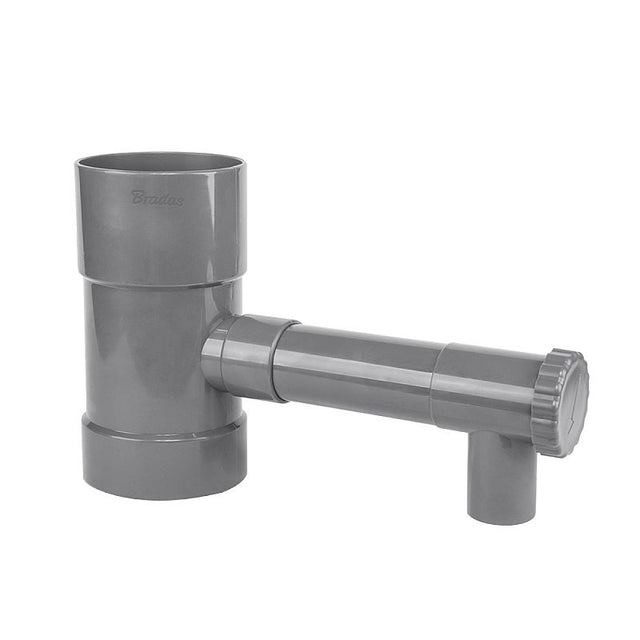 Sběrač dešťové vody BRADAS IBCLZ1 90mm šedý