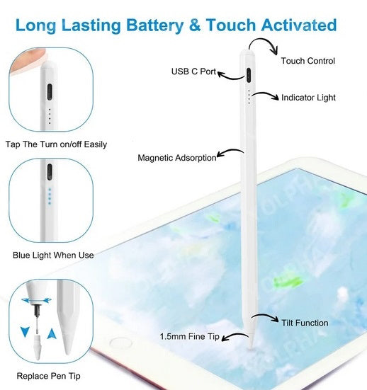 Stylus pro iOS/Windows/Android Black