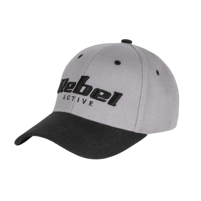 Kšiltovka REBEL světle šedá vel.M