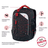 Batoh školní midi STIL Dotty