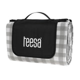 Deka pikniková TEESA TSA8903-1 Grey 200x200cm
