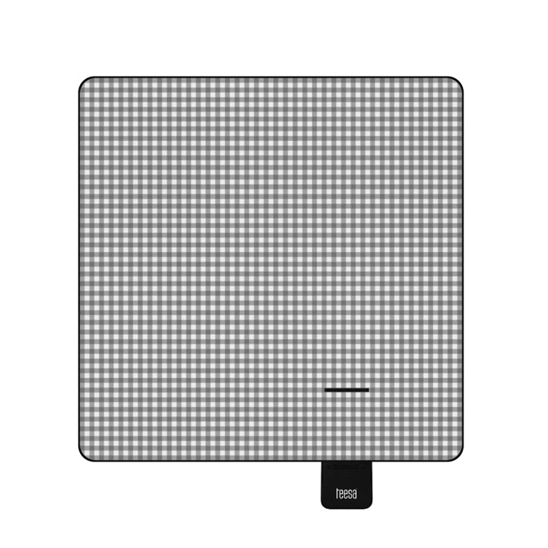 Deka pikniková TEESA TSA8903-1 Grey 200x200cm