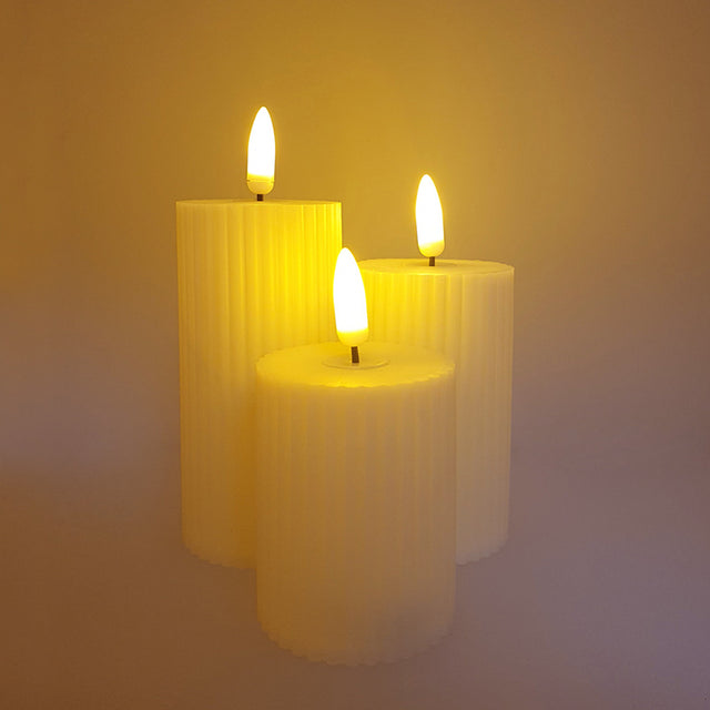LED svíčka HOME DECOR HD-141 sada 3ks