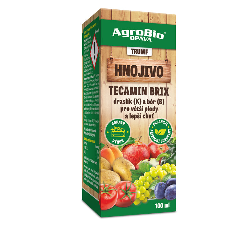 Draslík a bór pro postřik rostlin AGROBIO Trumf Tecamin Brix 100ml