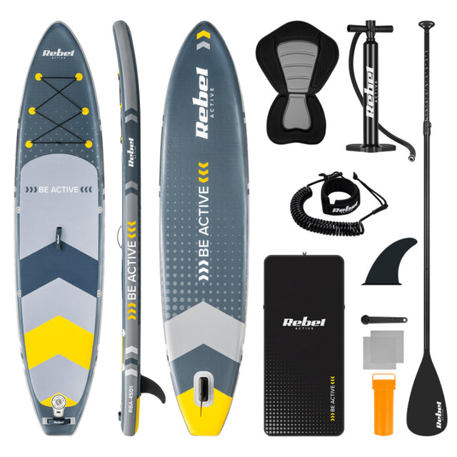 Paddleboard REBEL RBA-4501 Grey