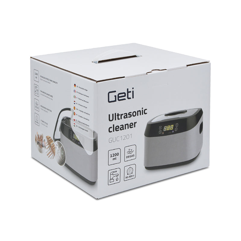 Ultrazvuková čistička GETI GUC1201 1,2L