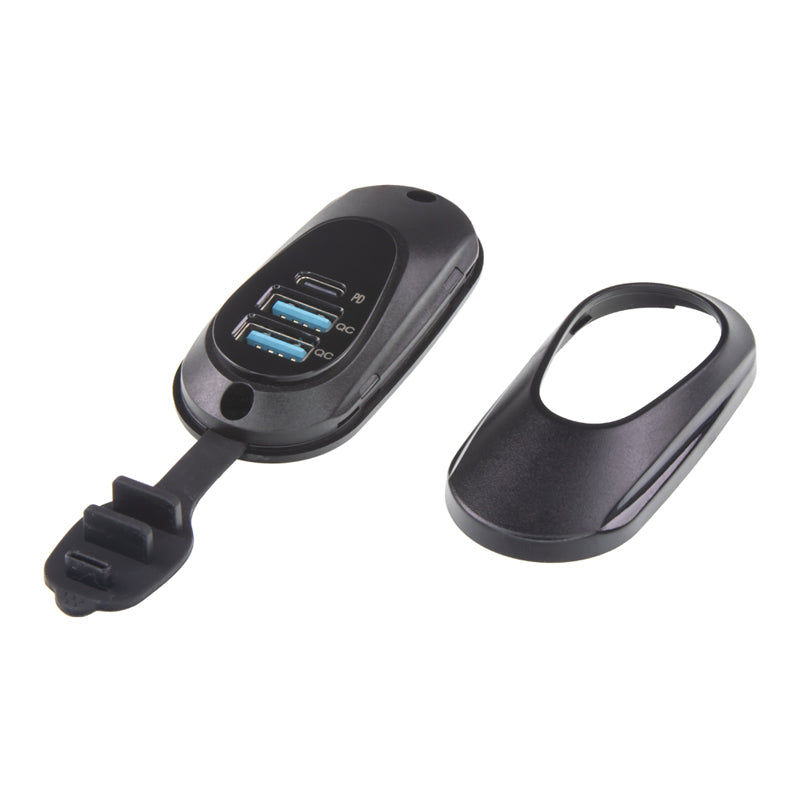Nabíječka USB STU 34710.2 pro montáž na povrch