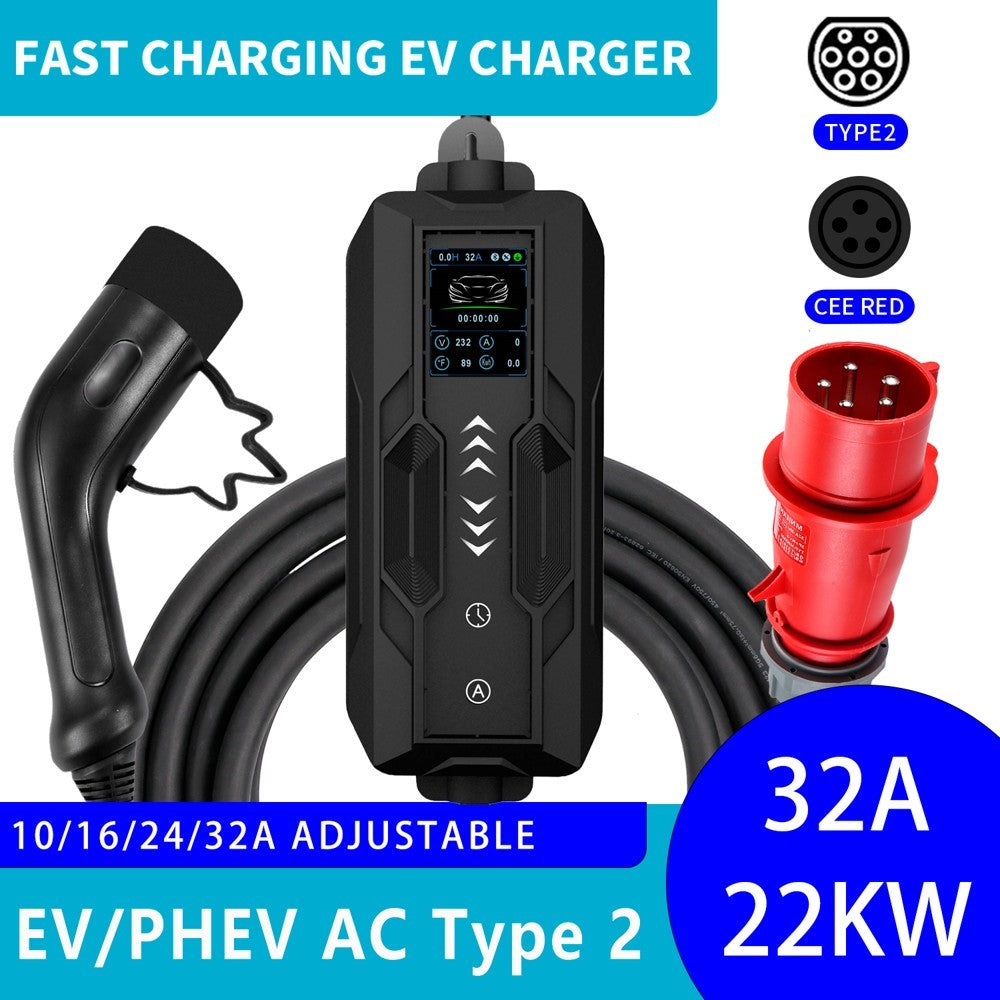 Nabíjecí stanice IMMAX NSE002 EV/PHEV AC Type 2 22kW cestovní