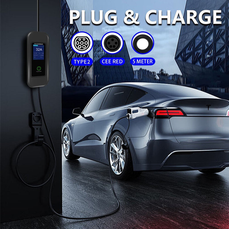 Nabíjecí stanice IMMAX NSE003 EV/PHEV AC Type 2 22kW WiFi Tuya cestovní
