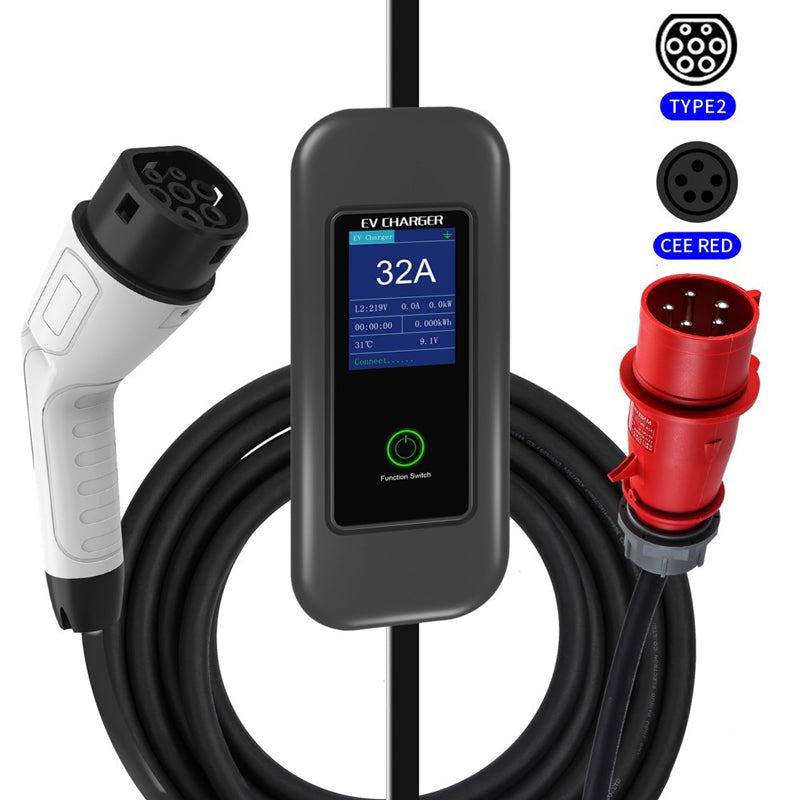 Nabíjecí stanice IMMAX NSE003 EV/PHEV AC Type 2 22kW WiFi Tuya cestovní