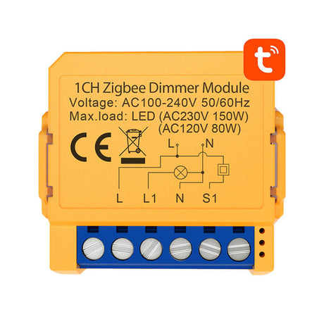 Smart ovladač osvětlení AVATTO ZDMS16-2 ZigBee Tuya