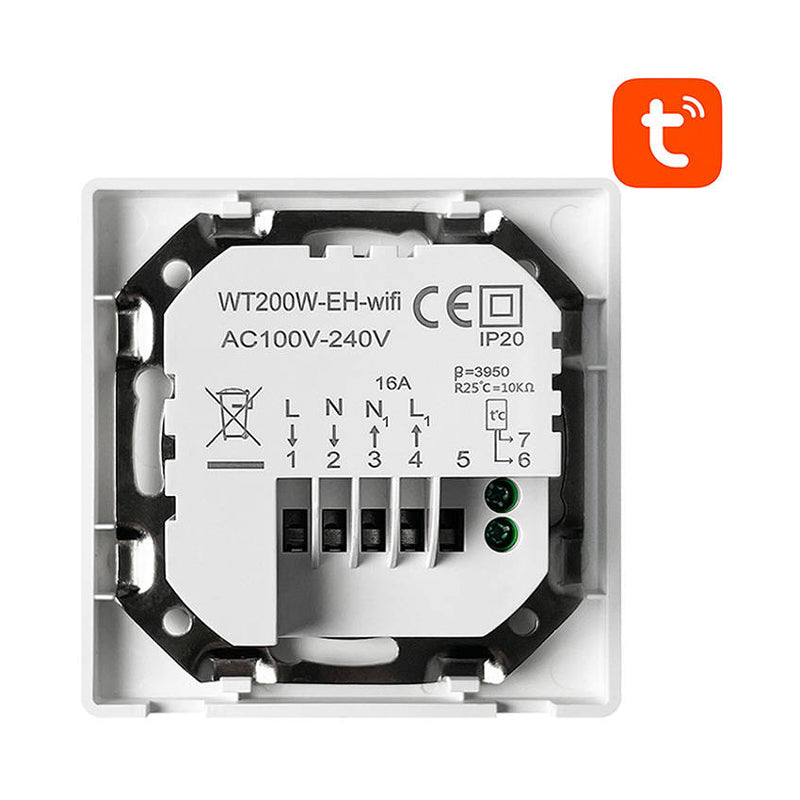 Smart termostat pro ohřev vody AVATTO WT200-BH-3A-W WiFi Tuya