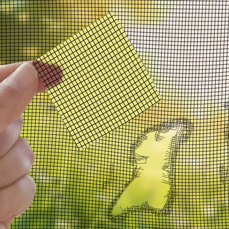 Opravný čtverec k síťce proti hmyzu GARDEN OF EDEN 10x10cm černý 4ks