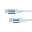 Kabel KRUGER & MATZ KM1269-1BL Basic USB-C/USB-C 1m Blue