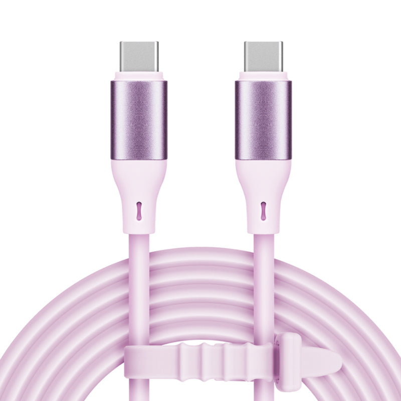 Kabel KRUGER & MATZ KM1269-1P Basic USB-C/USB-C 1m Pink