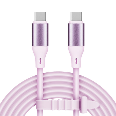 Kabel KRUGER & MATZ KM1269-1P Basic USB-C/USB-C 1m Pink