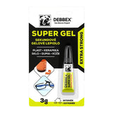 Lepidlo vteřinové DEN BRAVEN Super Gel 3g