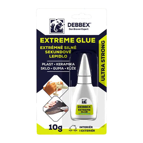 Lepidlo vteřinové DEBBEX EXTREME GLUE 10g