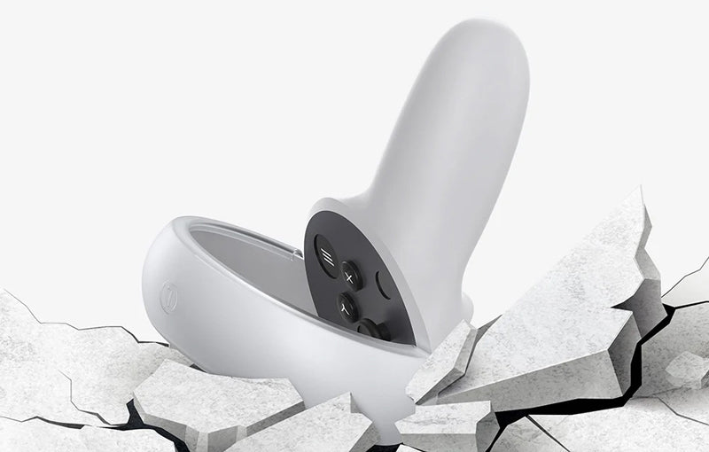 Ochranný kryt ovladače KIWI DESIGN Q26-2.1 pro Meta Quest 2 White