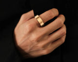 Smart ring COLMI R02 Gold vel.12 21,3mm