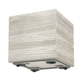 Květináč MADERA SQUARE ECO WOOD bílý 28,8cm