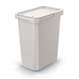 Koš odpadkový SYSTEMA popelavý 12l