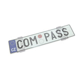 Podložka SPZ COMPASS 91549 transparentní