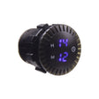 Palubní LED hodiny 12-24V STU 34671
