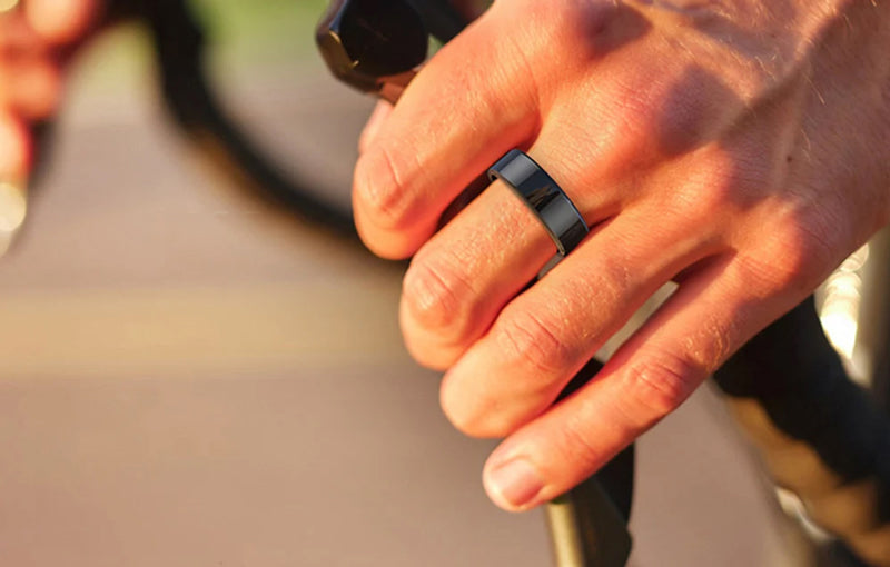 Smart ring COLMI R02 Black vel.10 19,8mm