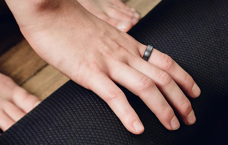 Smart ring COLMI R06 Black vel.8 18,1mm