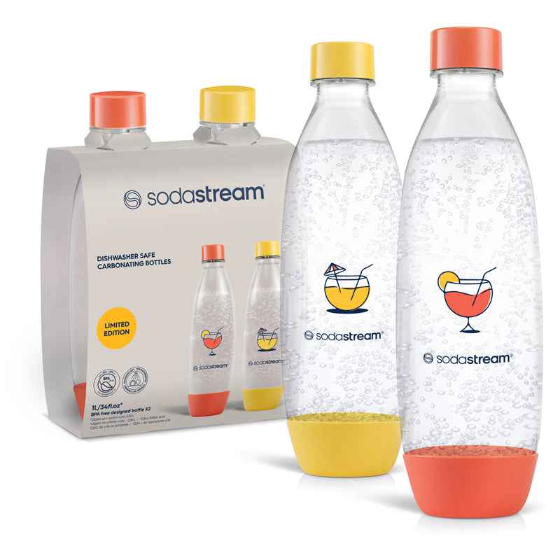 Láhev SodaStream Fuse DuoPack Orange/Yellow 2x1l