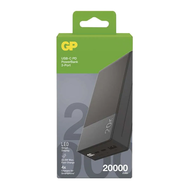 PowerBank GP M2+ Series 20000mAh Grey