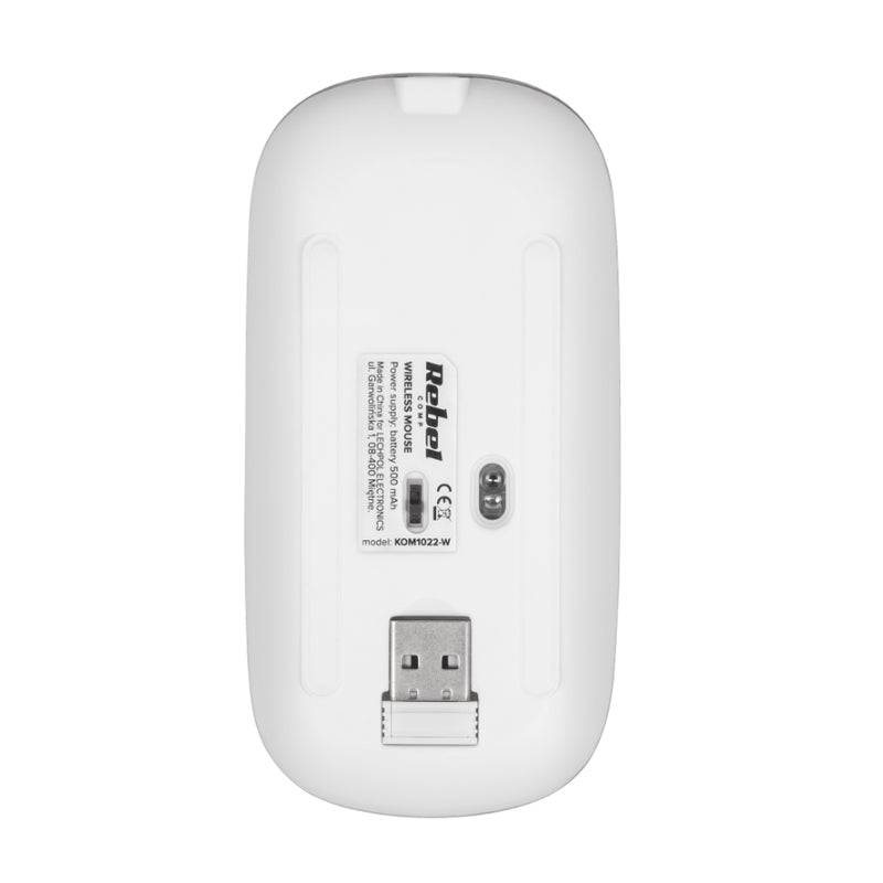 Myš bezdrátová REBEL WM210 White