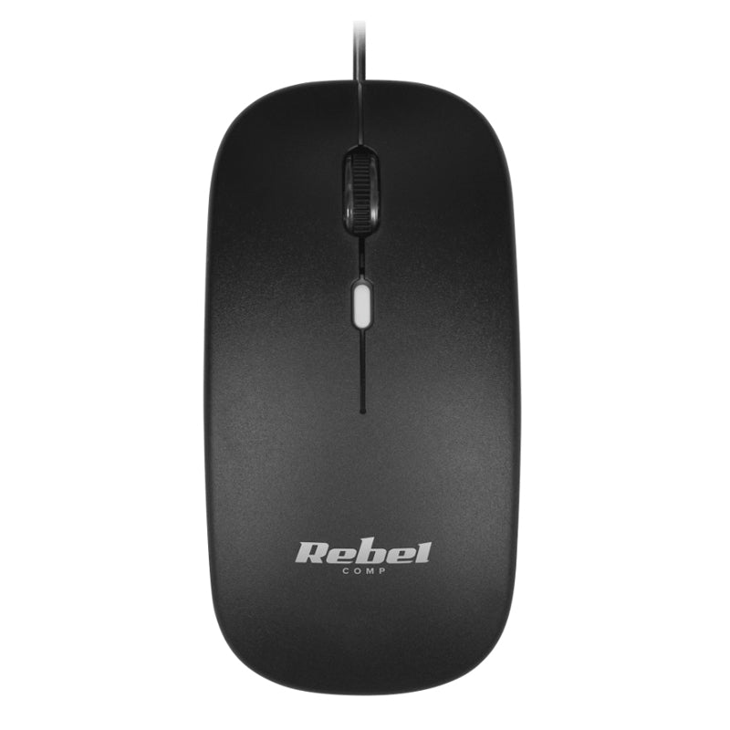 Myš drátová REBEL WDM210 Black