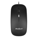 Myš drátová REBEL WDM210 Black