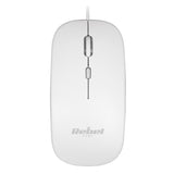 Myš drátová REBEL WDM210 White