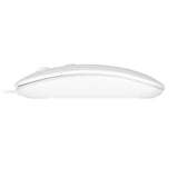 Myš drátová REBEL WDM210 White