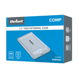 Box pro HDD 2,5" REBEL SATA KOM1201 USB-C 3.1